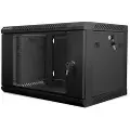 Lanberg WF01-6406-10B - 6U - Wall Mount Rack Cabinet