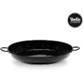 Vaello - Emaljerade Fat 30 cm - Sort - Stegepander & grillpander - - Homeroom