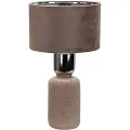 Home Decor Bordlampe I Velour 30x30x54 Cm