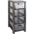 Tontarelli Bords Skuffe 4 Skuffer 8 Linje Mini 20x28.3x43 Cm