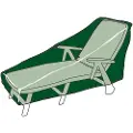 EDM Solsengbetræk 240 G/m2 205x78x40 Cm