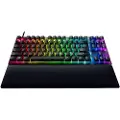 Razer Huntsman V2 Tenkeyless - Optical Gaming Keyboard - Doubleshot PBT Keycaps - Sound Dampening Foam - Clicky Purple Switch - French Layout