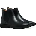 Ralph Lauren Polo Ralph Laurentil mænd. 803754411002 Læderstøvler Chelasea Talan sort (46), Fast, Ingen, Casual