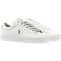 Ralph Lauren Ftw Polo Ralph Laurentil mænd. 816749369003 Sayer sko hvid (42), Stof, Fast, Blonder, Casual
