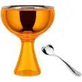 Alessi Isskål BIG LOVE, med ske, appelsin, Alessi