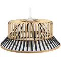 Home Decor Bamboo 60x60x25 Cm Loftslampe