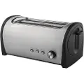 Kuken Rustfrit Stål Brødrister 1400w 2 Riller