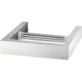Zack Toiletpapirholder LINEA 15 cm, mat, rustfrit stål,
