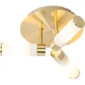 QAZQA Moderne badeværelsesloftslampe messing 3-lys IP44 - Bath