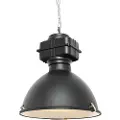 QAZQA Industriel pendellampe sort 53,5 cm - Sicko