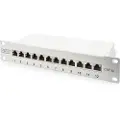 Digitus Patchpanel Grå Cat6a 1u
