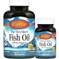 Carlson Labs The Very Finest Fish Oil - 700mg Omega-3s, Natural Orange - 120 + 30 softgels