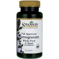 Swanson Health Fuldspektret granatæble, hele frugten og frøet - 60 kapsler