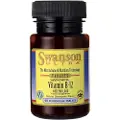 Swanson Health B12 med folat, jordbærsmag - 60 sugetabletter