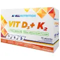 Allnutrition Vit D3 + K2 - 30 kapsler