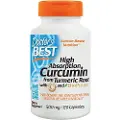Doctors Best Høj absorption Curcumin fra gurkemeje rod med C3 Complex & BioPerine, 1000mg - 120 faner