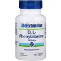 Life Extension D L-Phenylalanin, 500mg - 100 kapsler