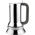 Alessi Komfur-espressokaffekande 9090, 150 ml, brunt håndtag, Alessi