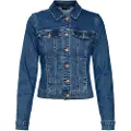 Vero Moda Cowboyjakker Vero Moda VMLUNA LS SLIM DNM JACKET MIX GA NOOS dame EU L