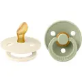 BIBS Colour 2 Pakke - Ivory/Sage - Anatomiske Sutter