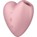 Satisfyer Cutie Heart - genopladelig luftbølge klitorisvibrator (pink)