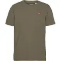 Levi's Levi'stil mænd. 56605-0021 Original Housemark T-shirt grøn (S), Casual, Bomuld, Korte ærmer, Bæredygtig