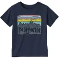 Patagonia T-shirts m. korte ærmer Patagonia BABY FITZ ROY SKIES T-SHIRT barn 4 Jahre