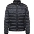 Gant Ganttil mænd. 7006298 Letvægtsdunjakke, sort (5XL), Casual, Genanvendt polister, Bæredygtig