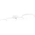 QAZQA Hvid loftslampe inkl. LED 3-trins dæmpbar 4-lys - Lupolo