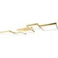 QAZQA Loftslampe guld inkl. LED 3 trin dæmpbar 5-lys - Lejo