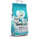 Sanicat Clumping White Active Marseille-sæbe kattegrus