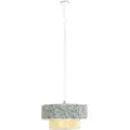 Home Decor Polyester Metal 46x46x25 Cm Loftslampe