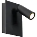 QAZQA Moderne udendørs væglampe sort inkl. LED IP54 - Simon