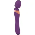 Javida Double - dobbelt massager vibrator (lilla)