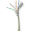 Nedis Solid Sf/utp Copper 305 M Indoor Lszh Cat6a-hjuls Netværkskabel