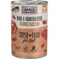 Mac'S Cat kattefoder 6 x 400 g - Okse & Kyllingehjerter