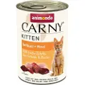 Animonda Carny Økonomipakke: 24 x 400 g Animonda Carny Kitten - Fjerkræ & Okse