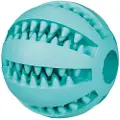 Trixie Dog Toy Denta Fun Ball Rubber Mint Flavour 7cm