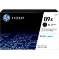 HP 89X / CF289X - High Capacity - Black Toner - Lasertoner Sort