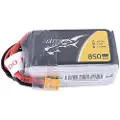 Tattu 850mAh 14.8V 75C 4S1P batteri