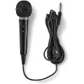 Nedis Dynamisk mikrofon med ledning og 6,35 mm kabel - 600 Ohm, 80 Hz-12 kHz