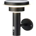 Lumineo 71299 Metallic Solar Væglampe
