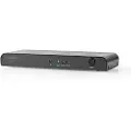 Nedis Hdmi-switch 3 Porte 3xhdmi Ind Til 1xhdmi Ud 4k Fjernbetjent Metal 60hz