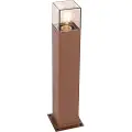 QAZQA Industriel udendørs gulvlampe rustbrun 50 cm IP44 - Danmark