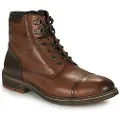 Fluchos Fluchostil mænd. F1342 Ankelstøvler af frotté læder F1342 brun (39), Fast, 1-3 cm, Blonder, Casual, Havanna, Klassisk