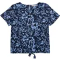 ONLY Bluser Only KOGLINO S/S KNOT TOP CP PTM barn 14 Jahre