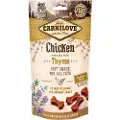 Carnilove Cat Semi-Moist Cat Snacks Kylling med timian - 50 g