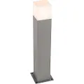 QAZQA Moderne udendørs gulvlampe grå 50 cm IP44 - Danmark