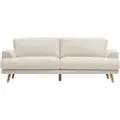 Kave Home - Sofa Karin, 3-pers. - Beige - 3-pers. sofaer - - Homeroom