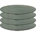 Koziol - Tallerken 4-pak Club 26 cm - Grå - Tallerkener - - Homeroom